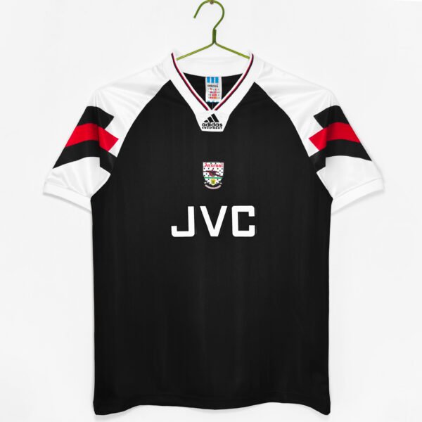 Arsenal's away game in the 1992/94 season was in black and white.