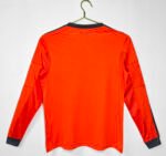 Long-sleeved: 2013/14 season Real Madrid second team, orange color - Image 2