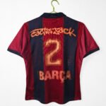 The 2000/01 season saw Barcelona adopt a retro style at home. - Image 3