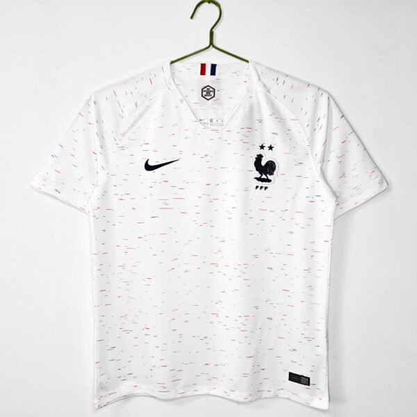 The 2018 World Cup champion France played away in the match.