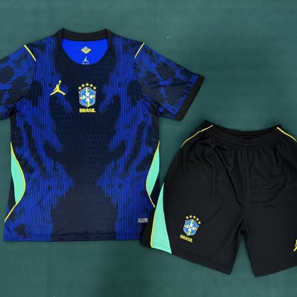 The away jersey set of the Brazilian national team