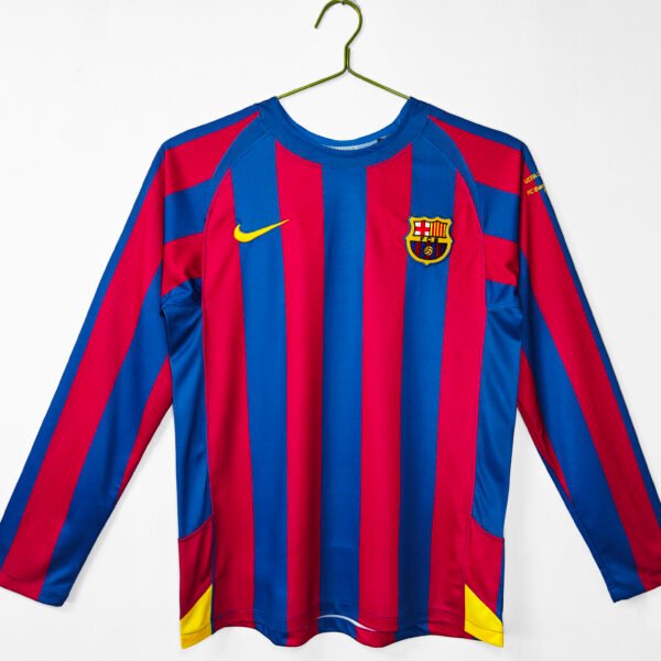 The 2005/06 season's home game of the Champions League for Barcelona