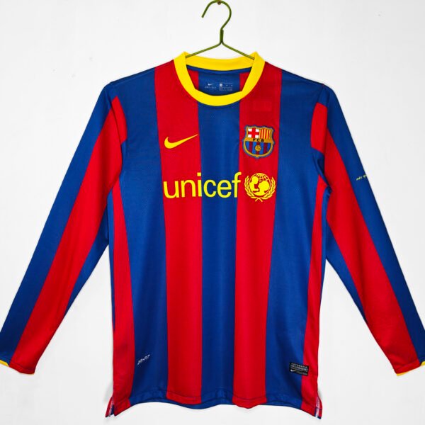 The 2010/11 season's home league matches of Barcelona