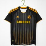 Chelsea's away black for the 2010/11 season