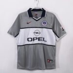 2000/01 Season Paris Away Grey Lapel