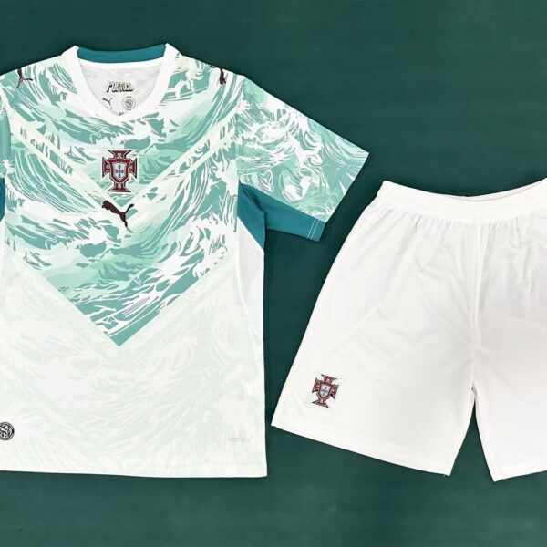 Portuguese national team's away jersey set