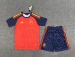 The home jersey set of the Spanish national team