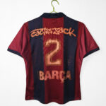 The 2000/01 season saw Barcelona adopt a retro style at home. - Image 3