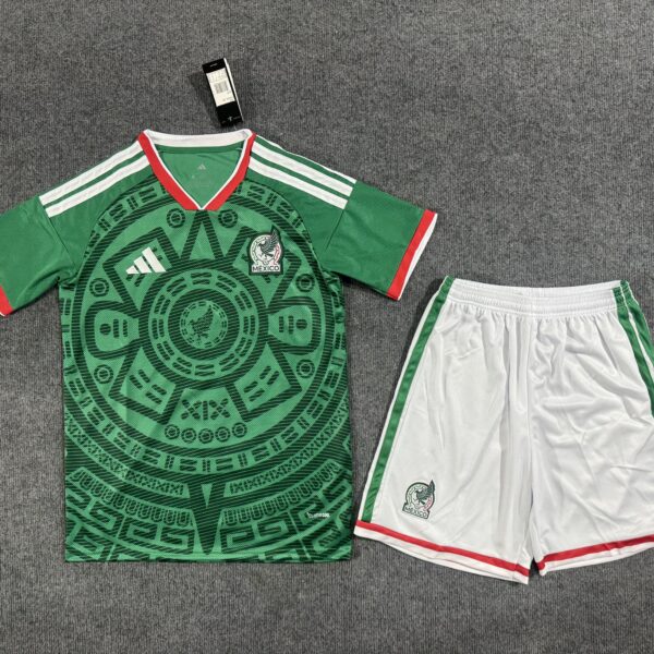 The home jersey set of the Mexican national team