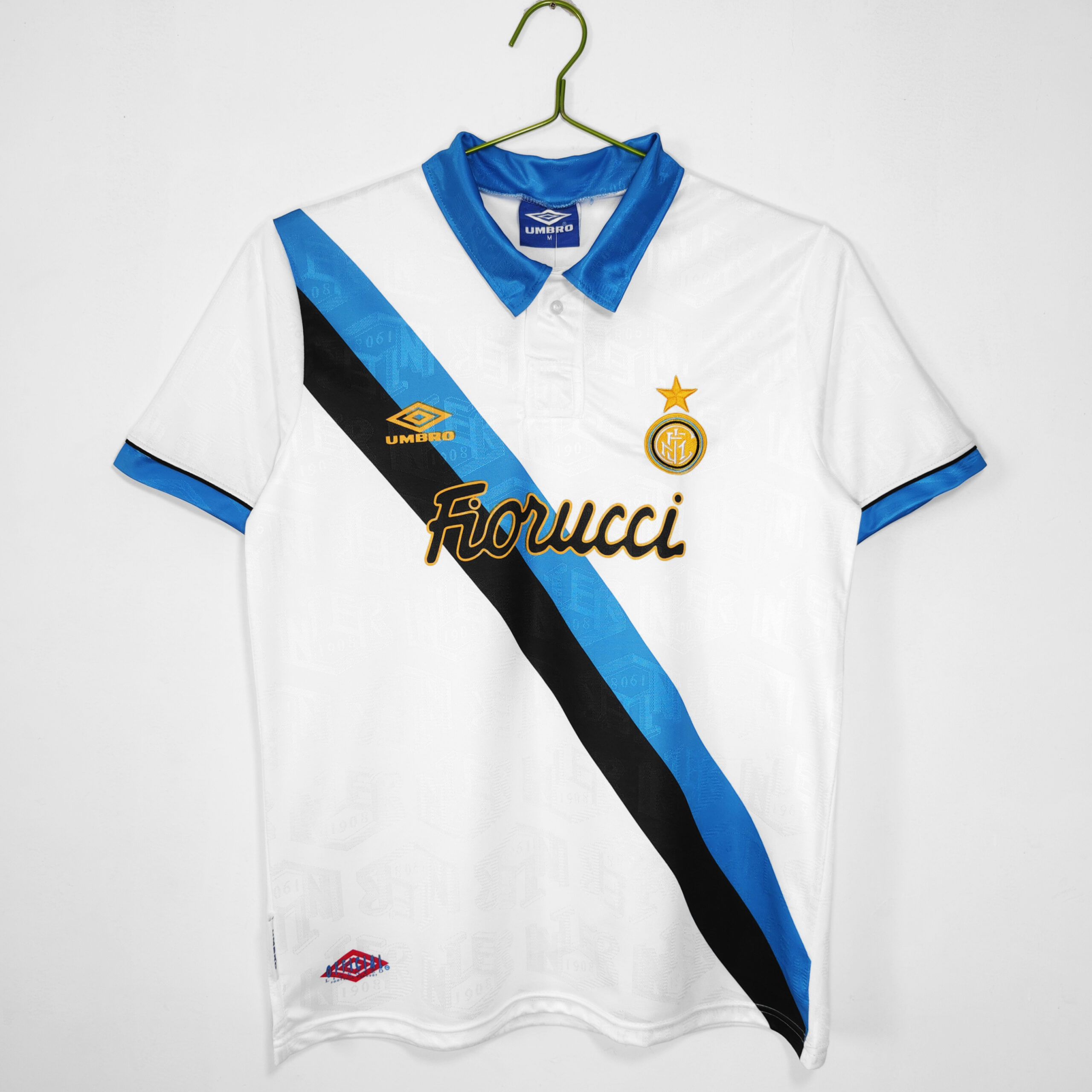 504c3893 The home white color of Inter Milan in the 1994/95 season - Image 1