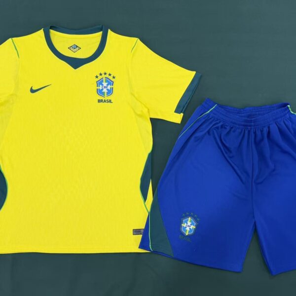 The home jersey set of the Brazilian national team