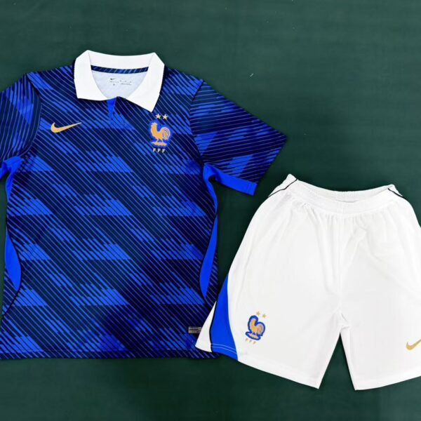 The home jersey set of the French national team