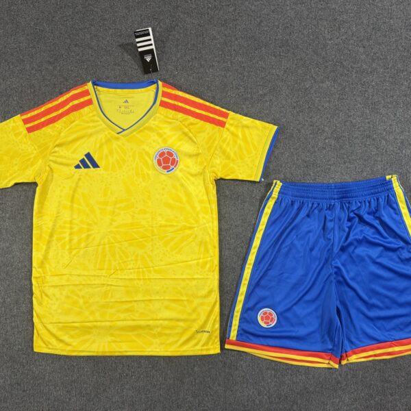 Colombia national team home jersey set