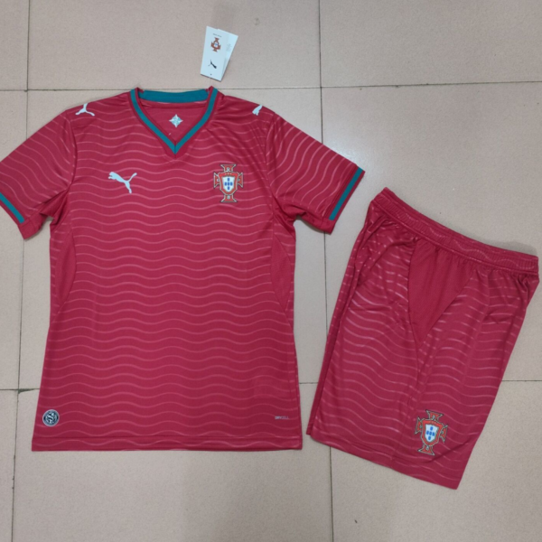 Portuguese national team home jersey set