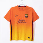 Barcelona away orange in the 2012/13 season