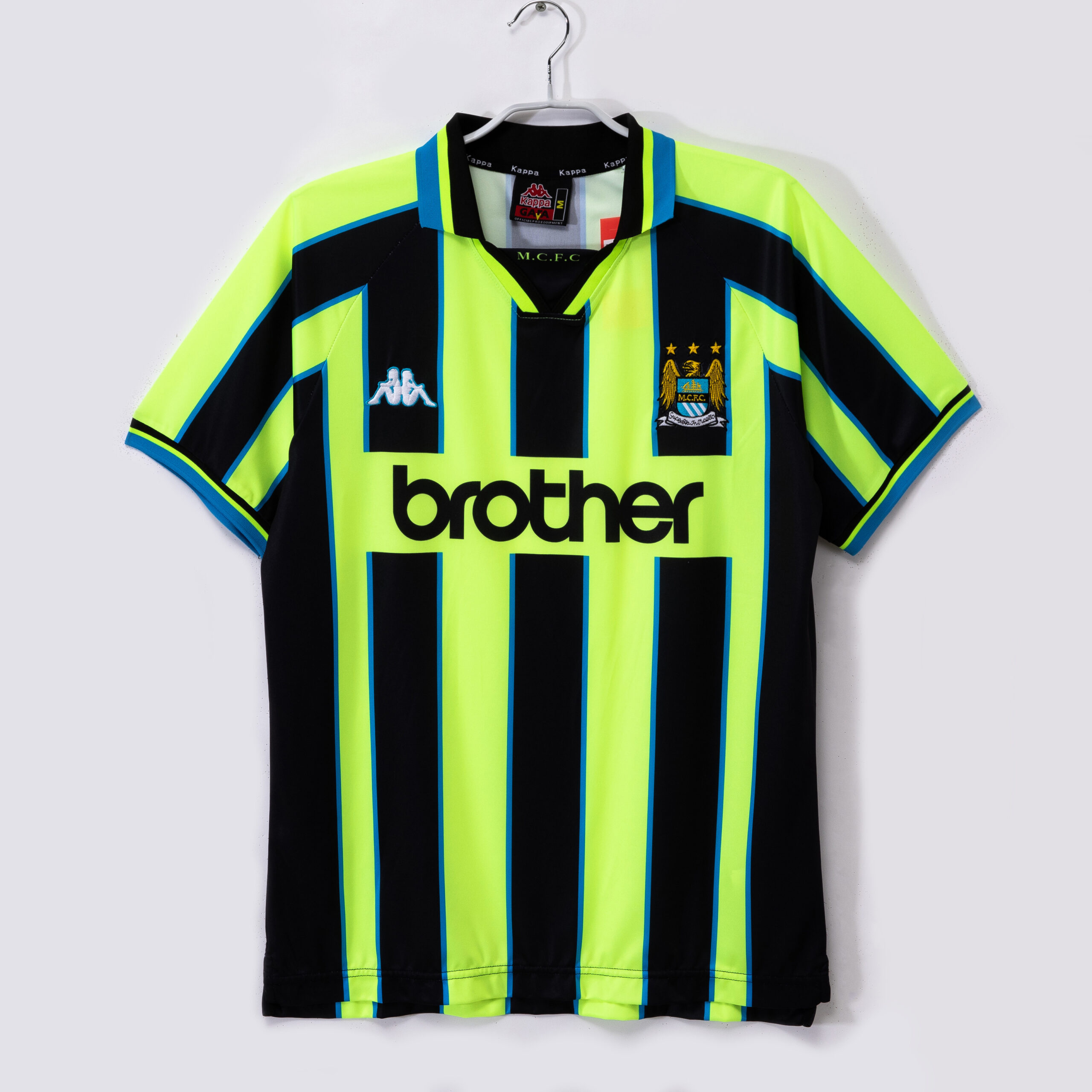 3791ec93 1998/99 season Manchester City away retro - Image 1