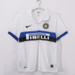 Inter Milan away white in the 2009/10 season