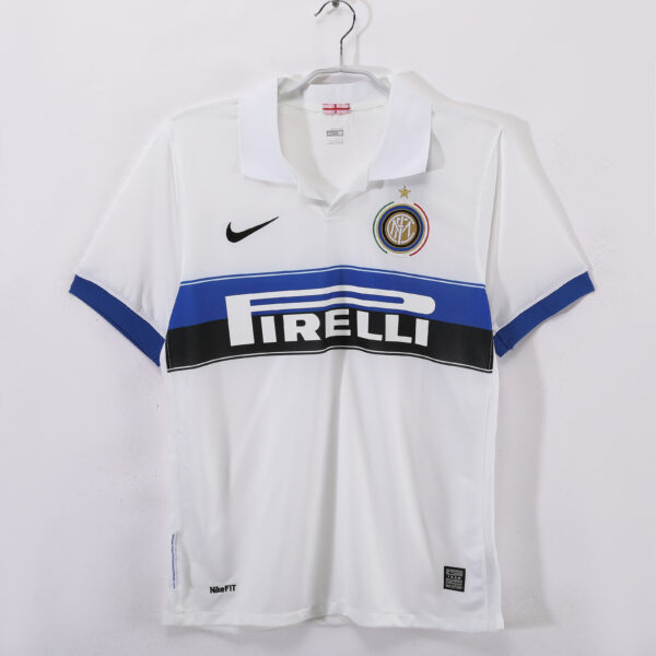 Inter Milan away white in the 2009/10 season