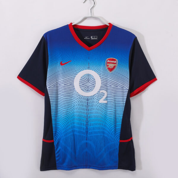 Arsenal away blue in the 2002/04 season