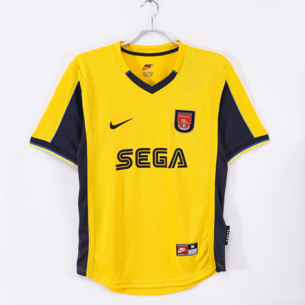 2000/01 season Arsenal away yellow
